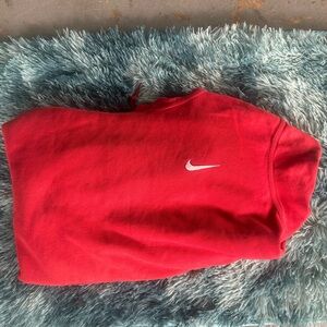 Nike Crimson Pullover with White Logo